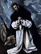 St Dominic in Prayer GRECO, El